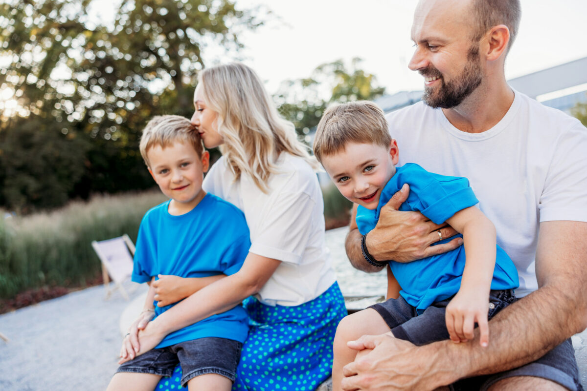 Agata i Franek sesja rodzinna plener Poznań fotograf Katarzyna Kitajgrodzka Flarra ()