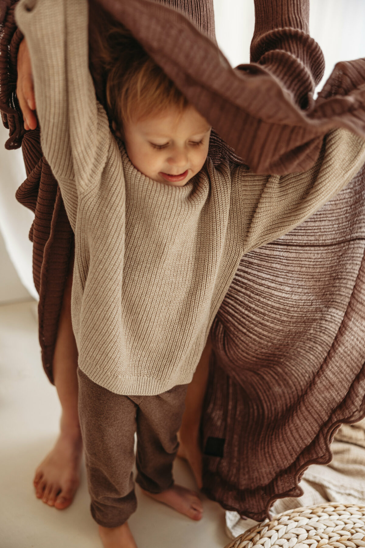 Agata z synem sesja rodzinna w studio Poznań Lusowo Lusówko fotograf Katarzyna Kitajgrodzka Flarra ()