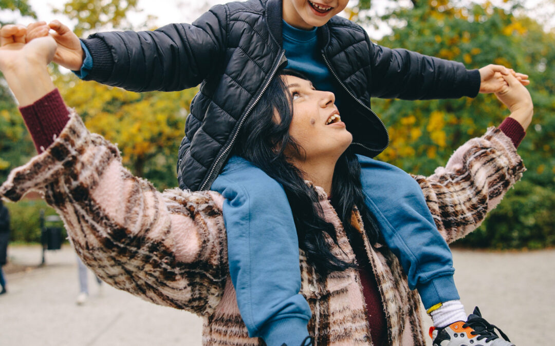 Iza z rodziną – plener