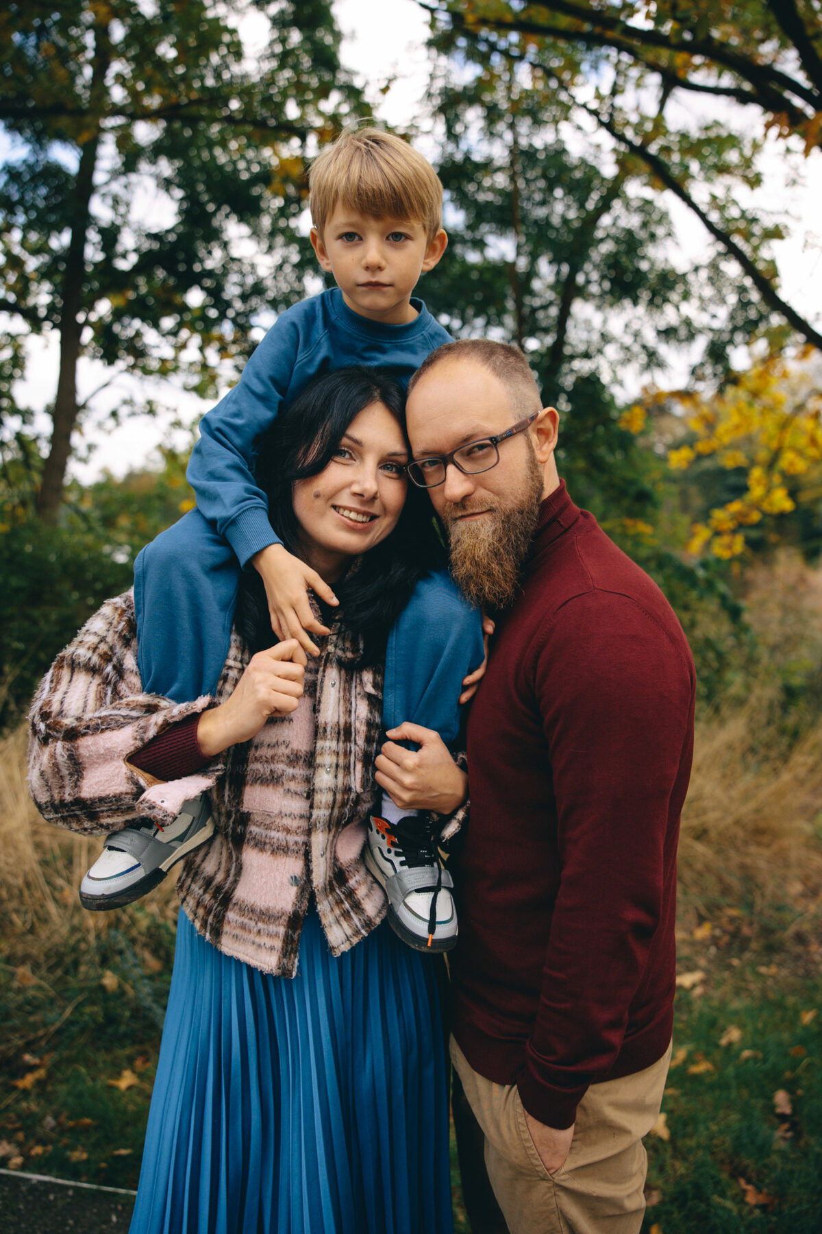 Iza z rodziną sesja rodzinna plenerowa Poznań Fotograf Poznań katarzyna Kitajgrodzka Flarra Lusówko Lusowo ()