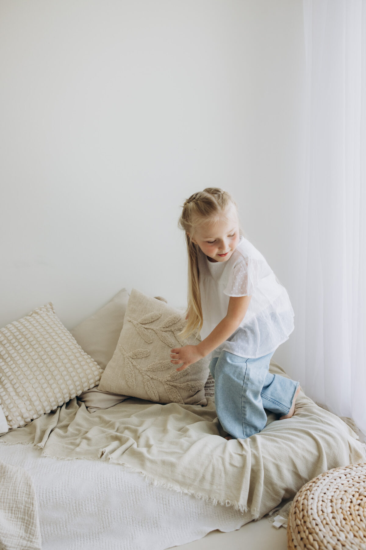 Milena i Elena sesja rodzinna w studio Lusówko Lusowo Poznań fotograf Katarzyna Kitajgrodzka Flarra ()