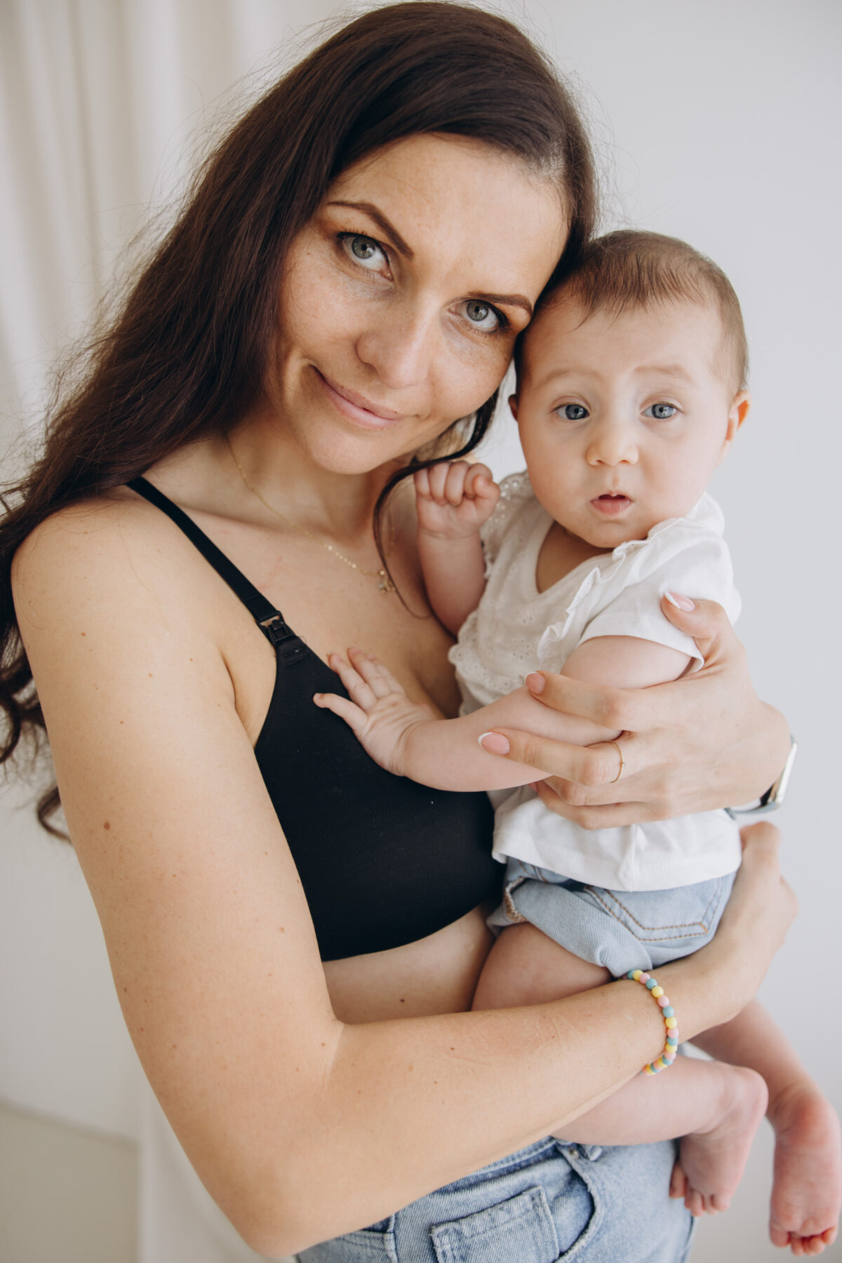 Milena i Elena sesja rodzinna w studio Lusówko Lusowo Poznań fotograf Katarzyna Kitajgrodzka Flarra ()