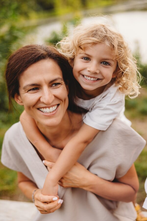 Natalia z rodziną – plener