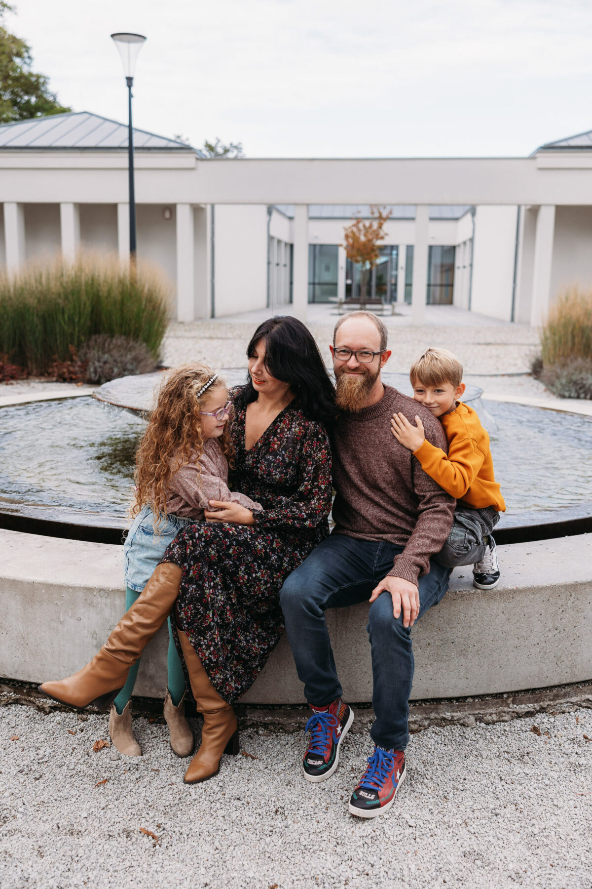 Plener miejski sesja rodzinna fotograf poznań Katarzyna Kitajgrodzka Flarra Lusowo Lusówko ()