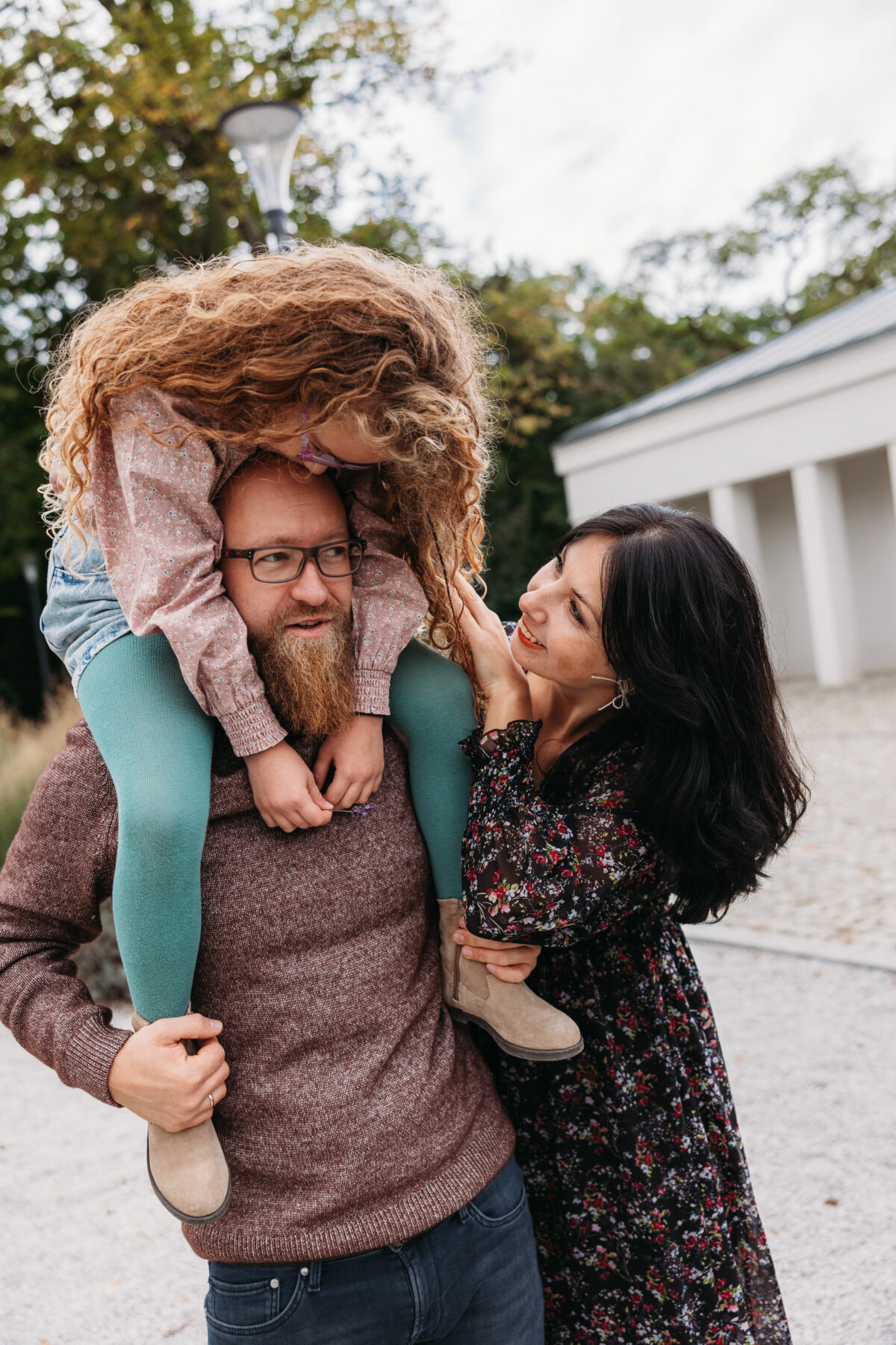 Plener miejski sesja rodzinna fotograf poznań Katarzyna Kitajgrodzka Flarra Lusowo Lusówko ()