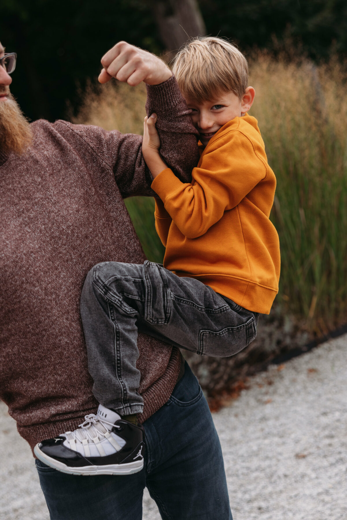 Plener miejski sesja rodzinna fotograf poznań Katarzyna Kitajgrodzka Flarra Lusowo Lusówko ()