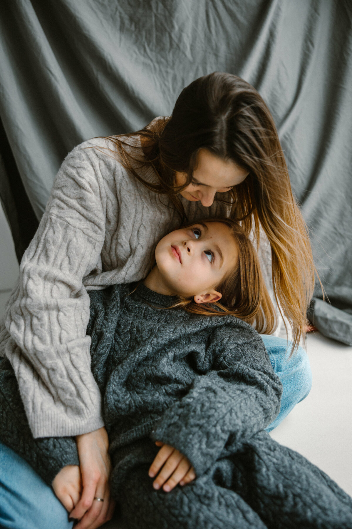 Sesja rodzinna w studio Lusowo Lusówko Poznań fotograf Katarzyna Kitajgrodzka Flarra ()