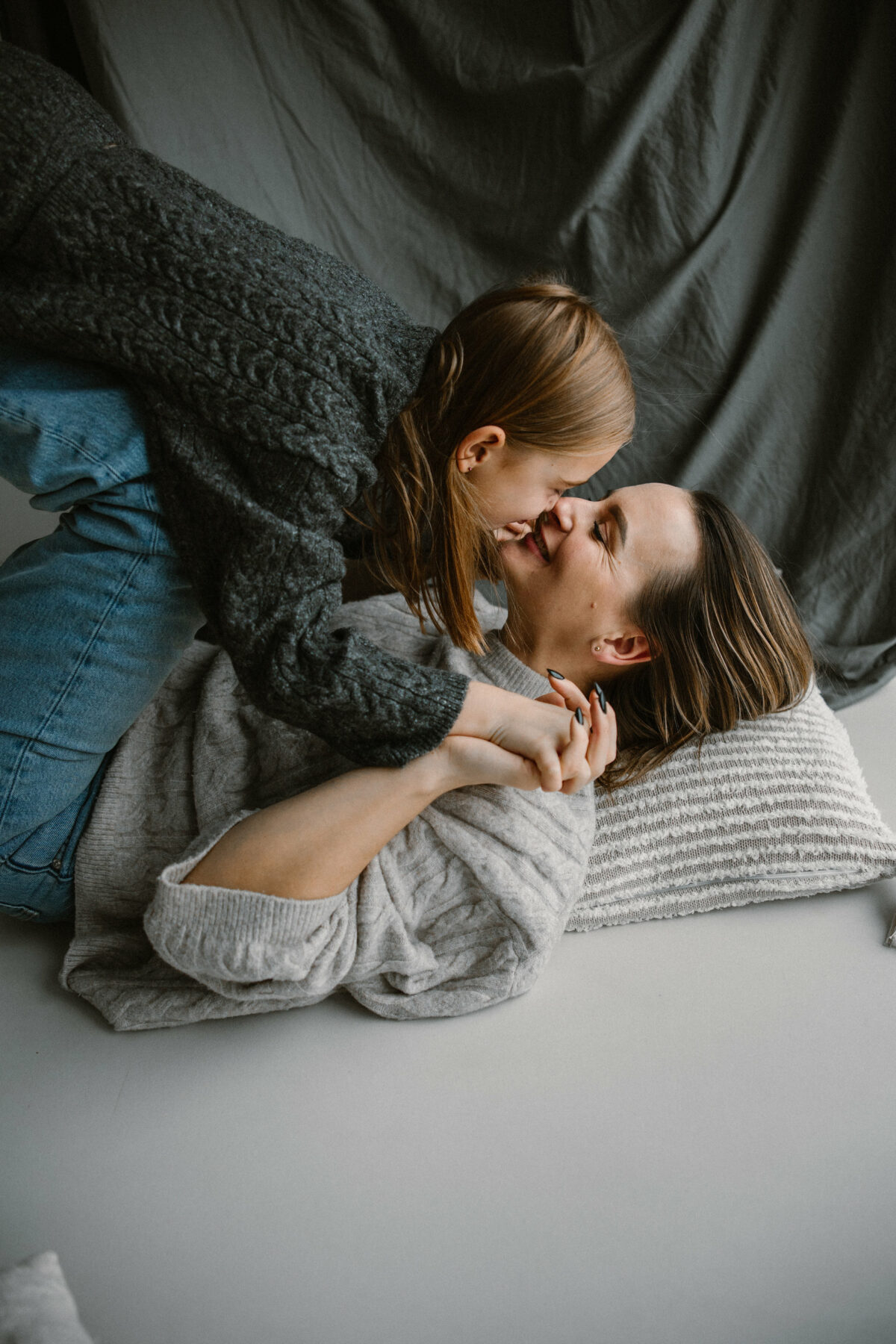 Sesja rodzinna w studio Lusowo Lusówko Poznań fotograf Katarzyna Kitajgrodzka Flarra ()